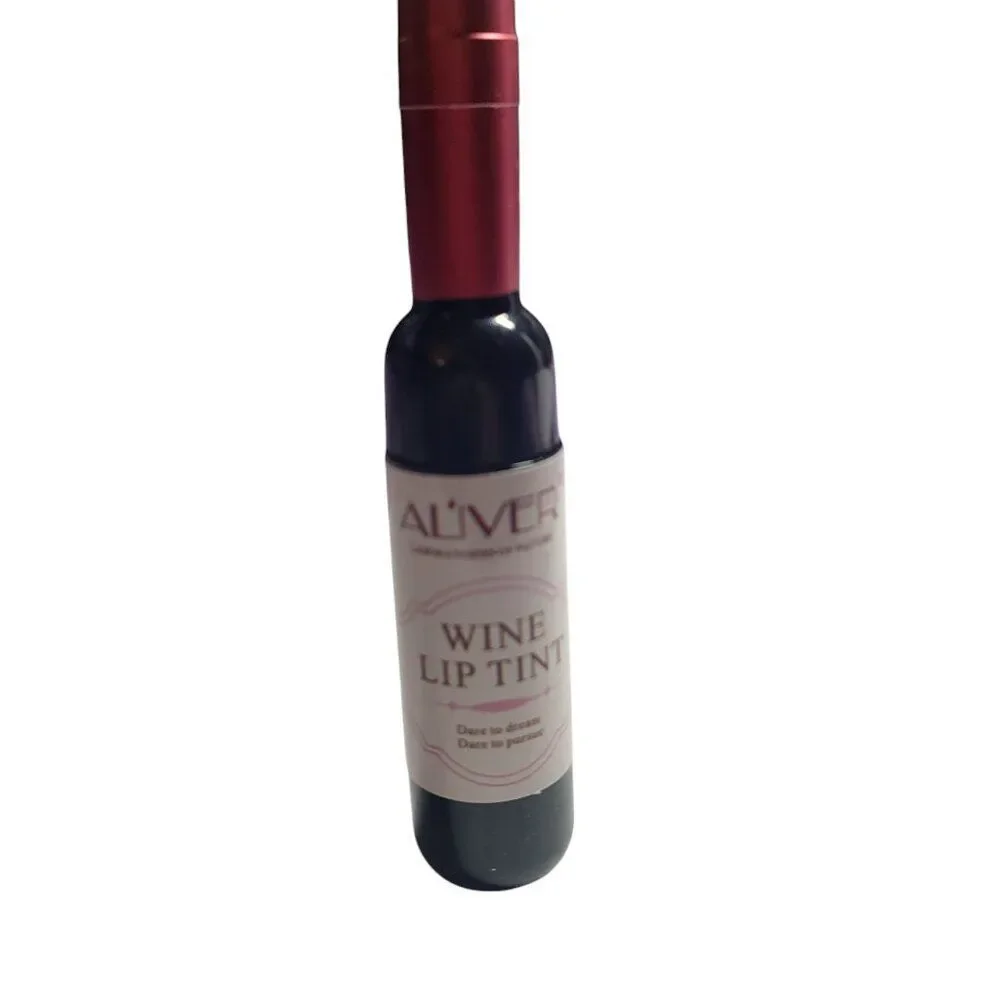 Aliver Wine Lip Tint Liquid Matte CR01 Rose Coral